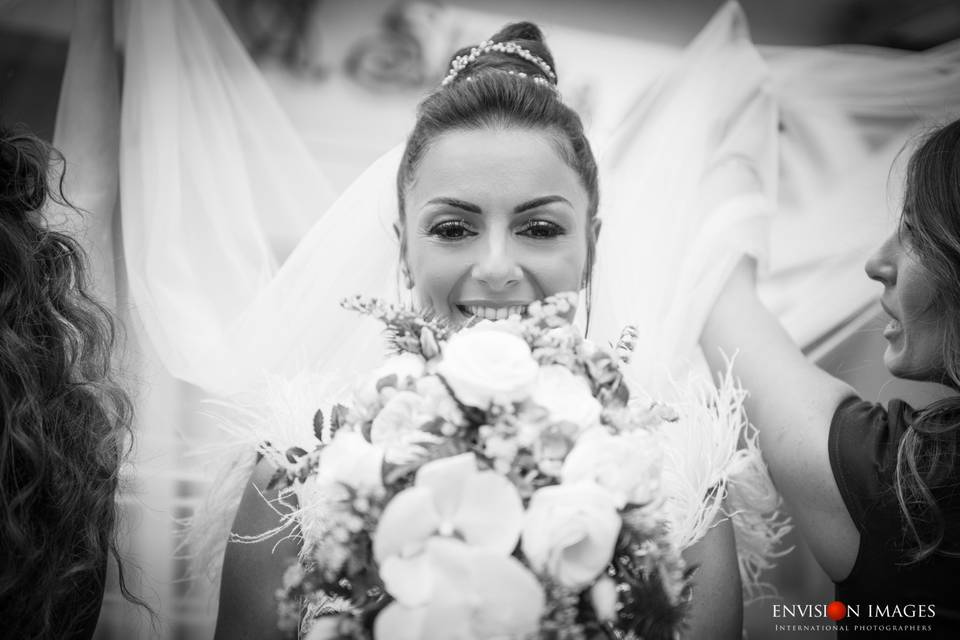 The bride , Bouquet 💐