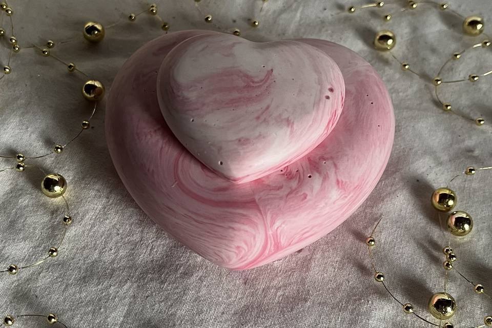 Cuore in ecoresina