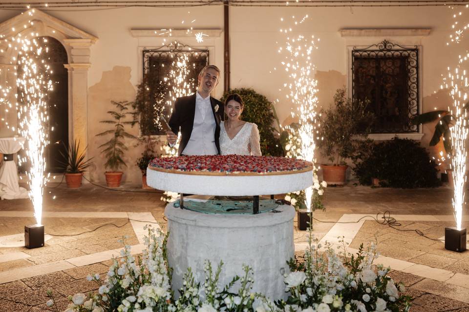 Taglio torta a palazzo