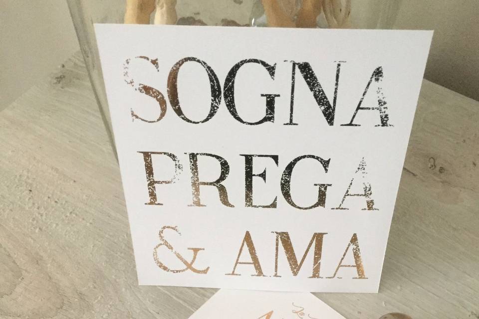 Sogna, prega e ama