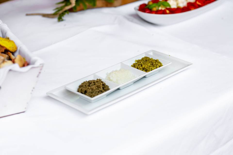 Salse antipasto tris assaggi