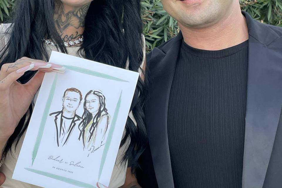 Invitati con ritratto
