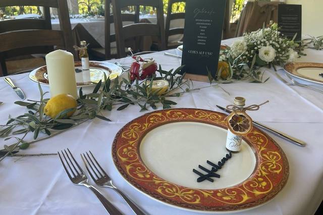 Apparecchiatura matrimonio