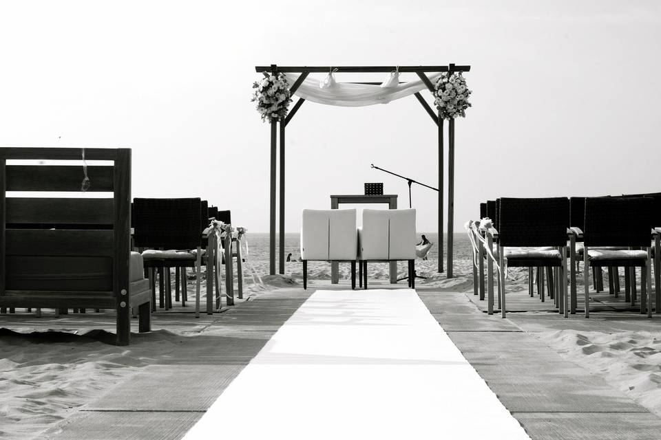 Beach wedding