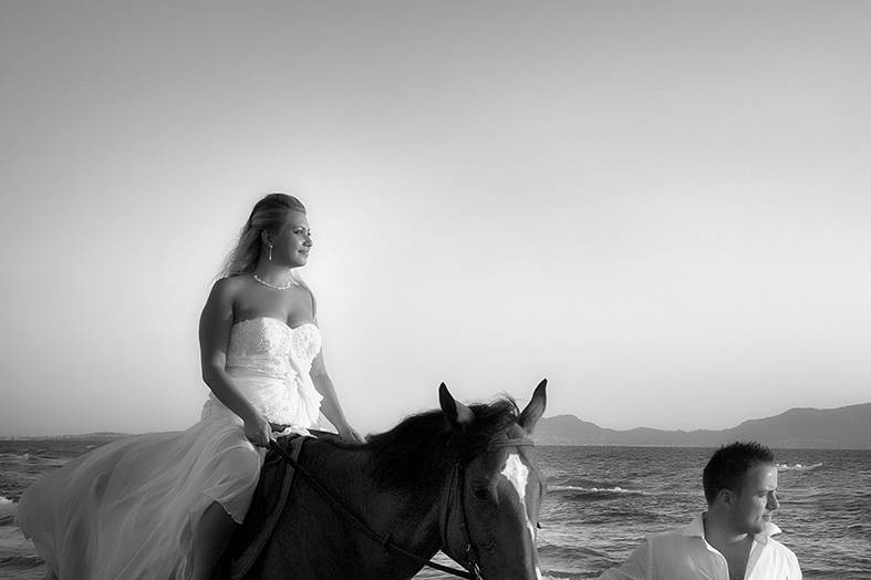 Sposa a cavallo