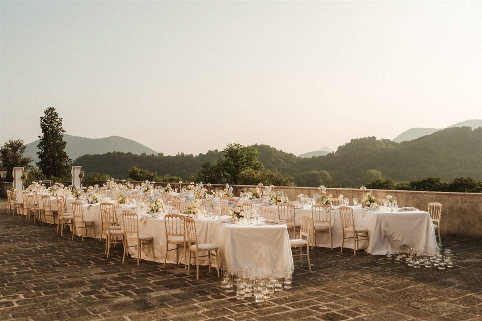 VS - Cena in terrazza