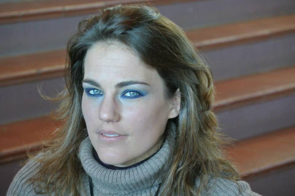 Trucco blu