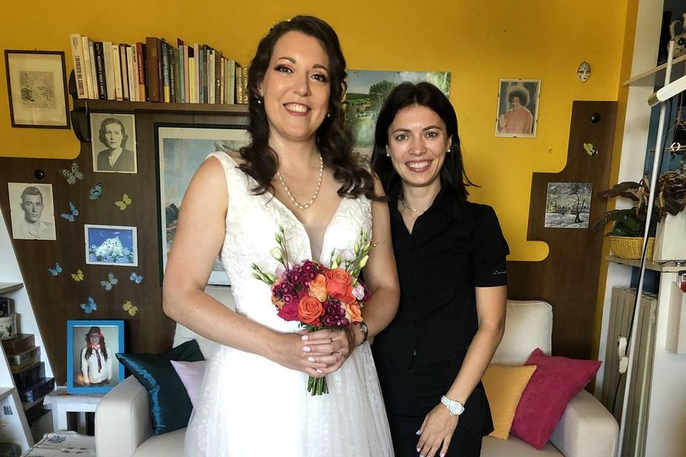 Sposa trucco e acconciatura