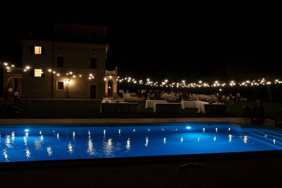 La piscina villa privata