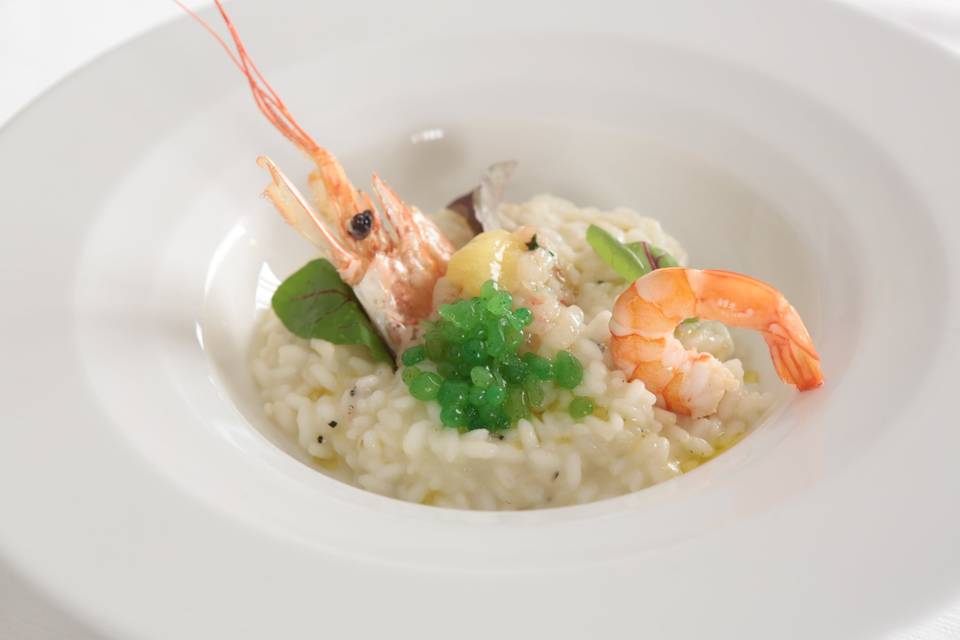 Risotto gamberi e scampi