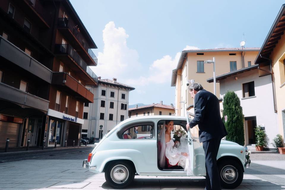 L'arrivo della sposa