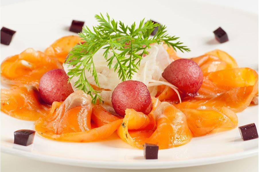 Carpaccio di Salmone Norvegese