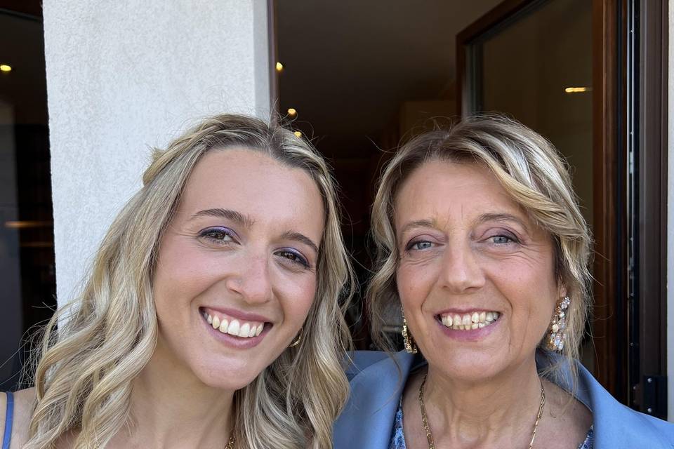 Sorella e mamma della sposa