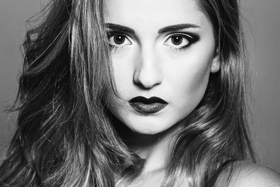 Trucco Moda B&W