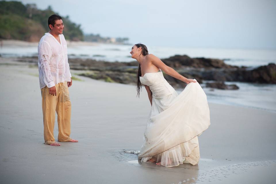 Trash the dress