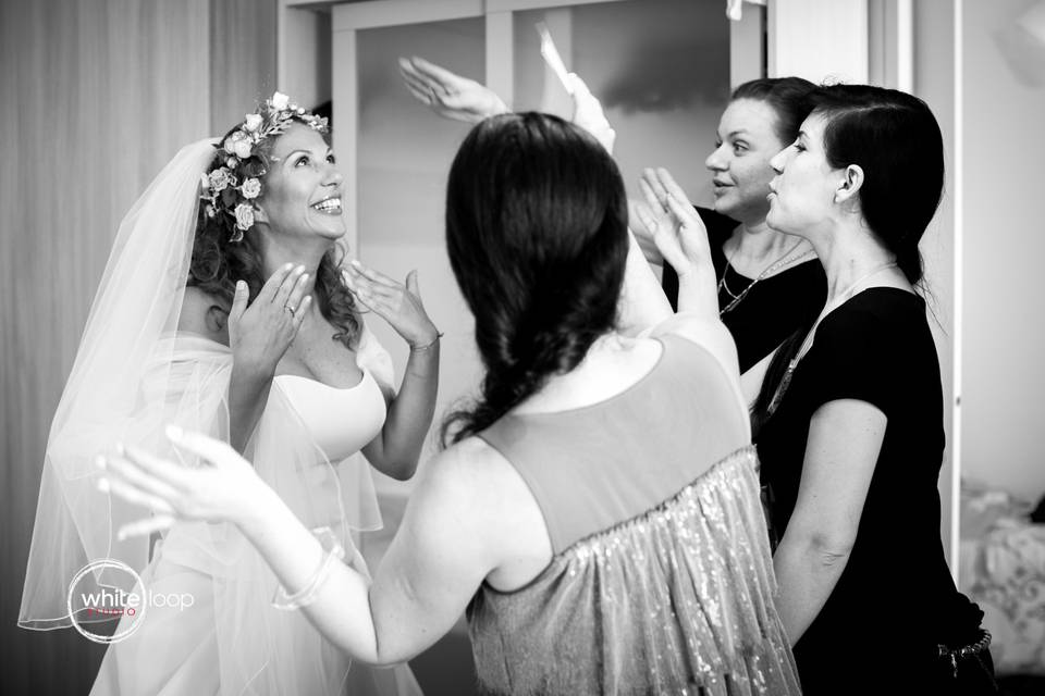 Preparazione sposa