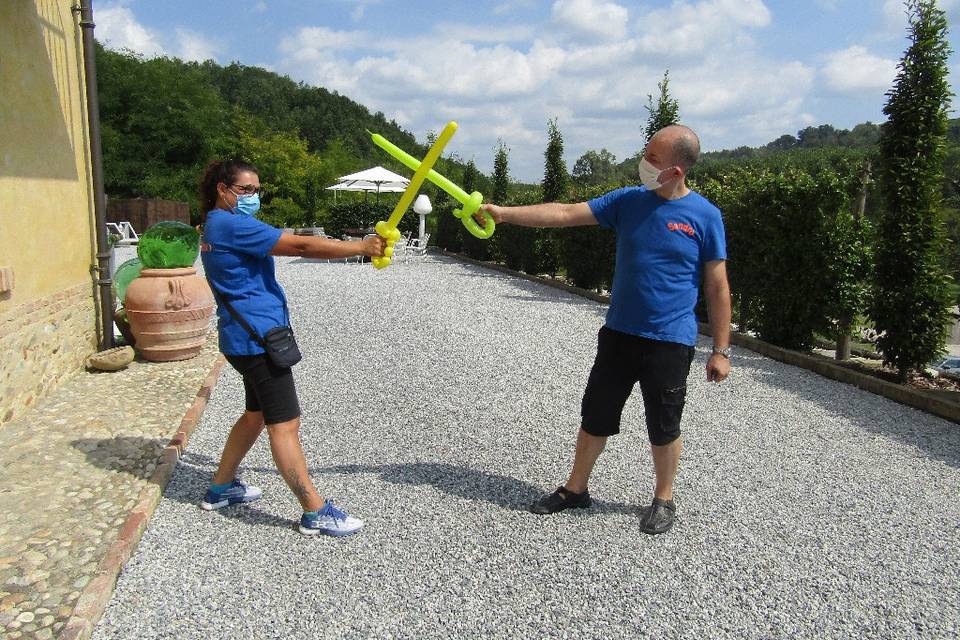 Sculture di palloncini