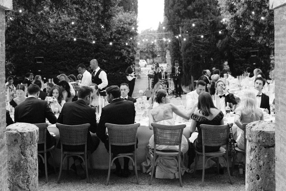 Wedding at La Foce