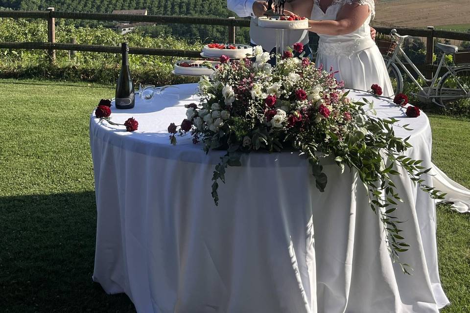 Taglio della torta