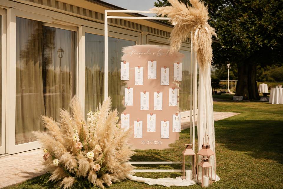 Allestimento tableau