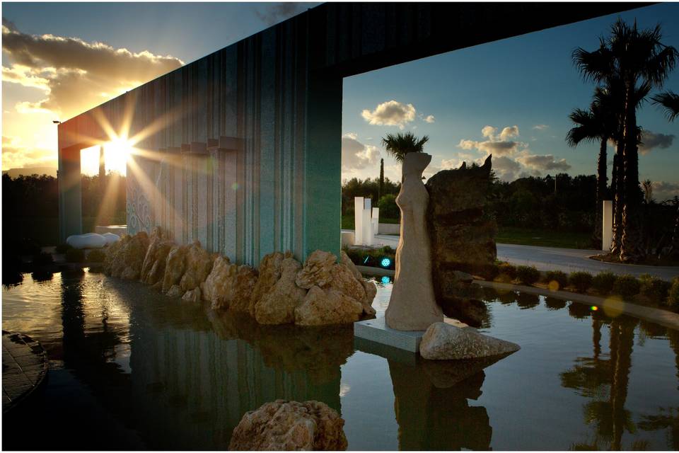 Tramonto piscina degli angeli