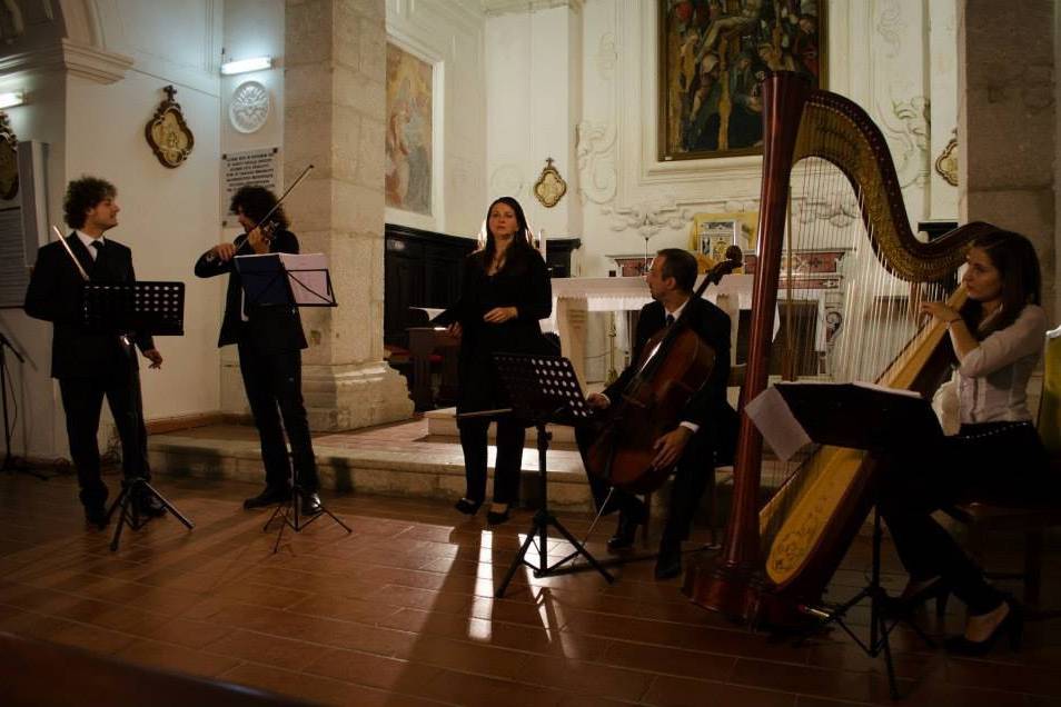 Formazione quartetto più voce