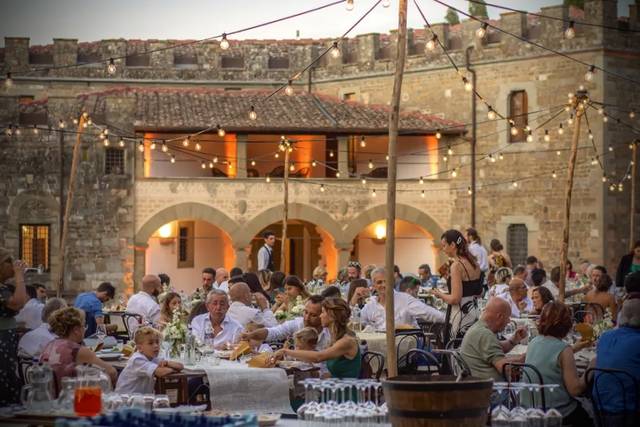 Cena di gala esterno