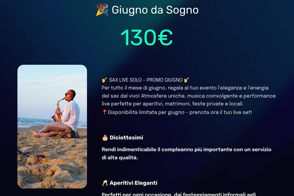 Promo fino a Giugno