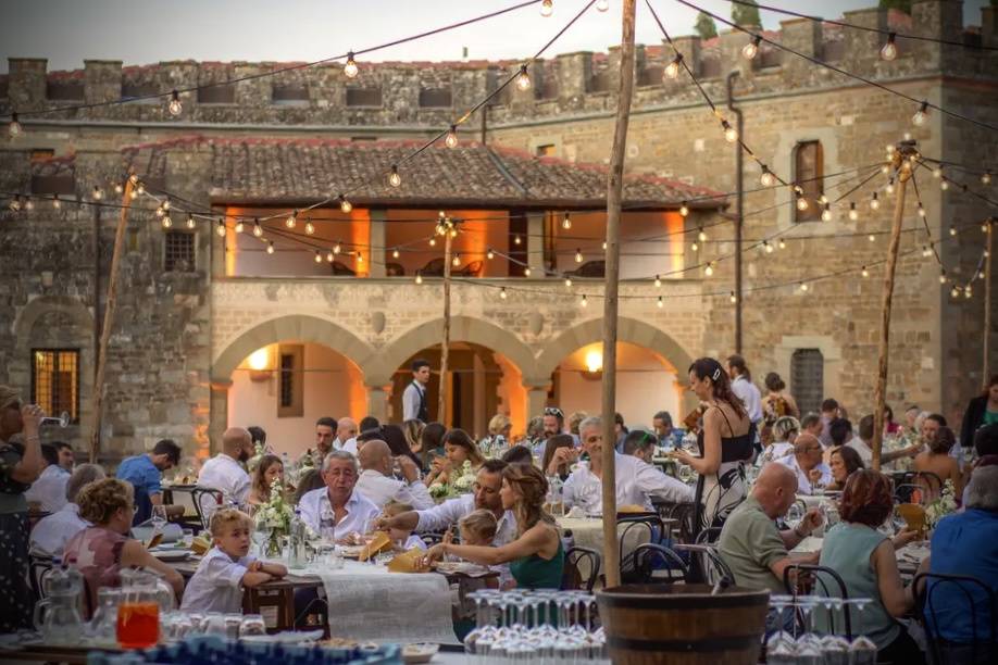 Cena di gala esterno