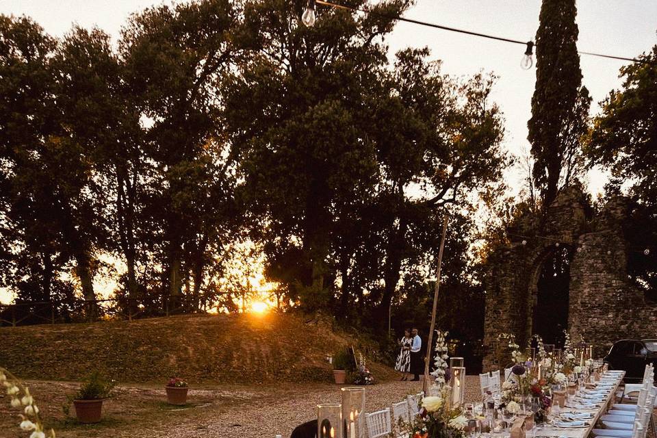 Cena di gala esterno