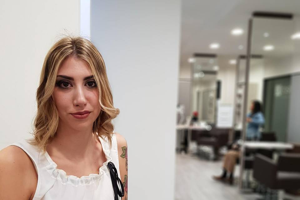 Makeup damigella di Serena