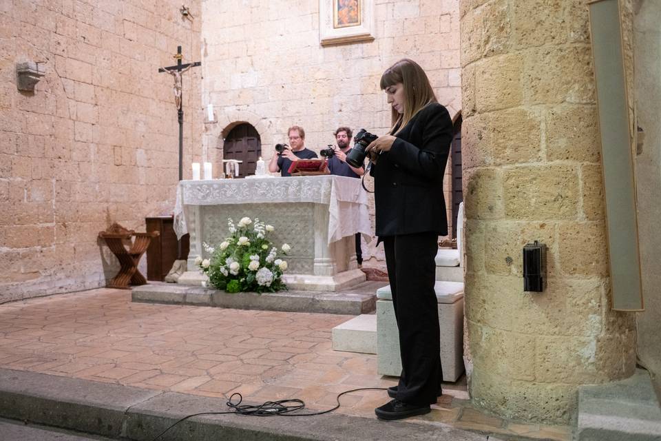 Cerimonia in chiesa