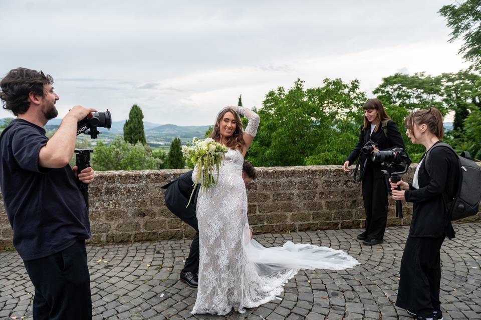 Ripresa video sposa