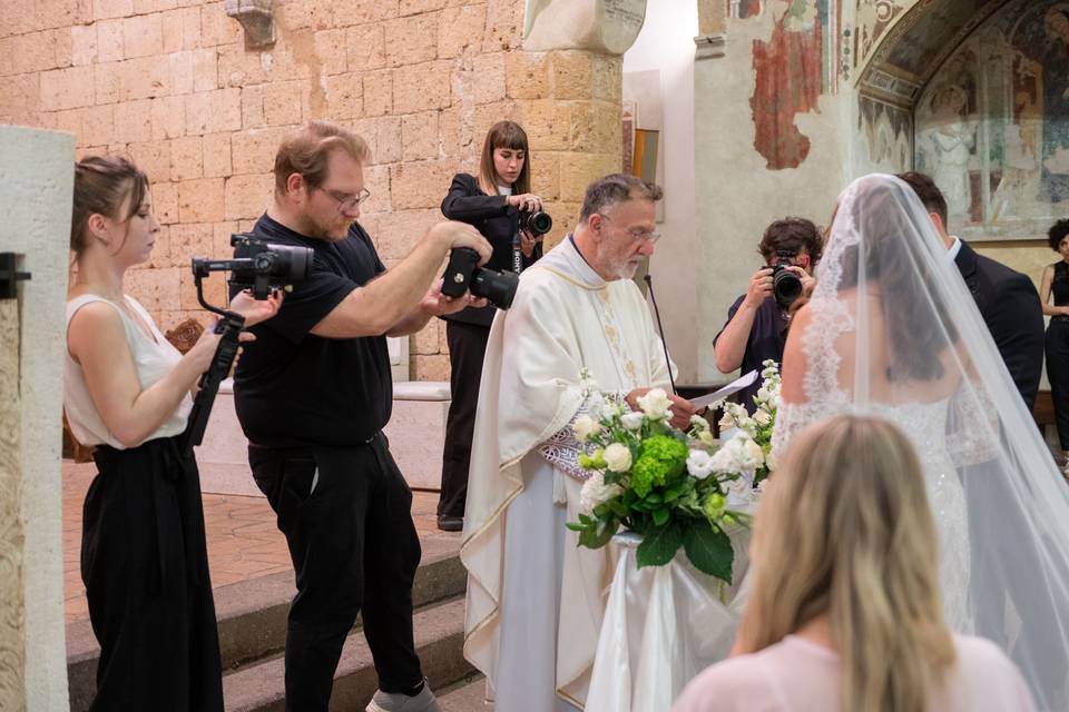Sposi altare