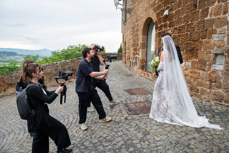 Video ripresa sposa