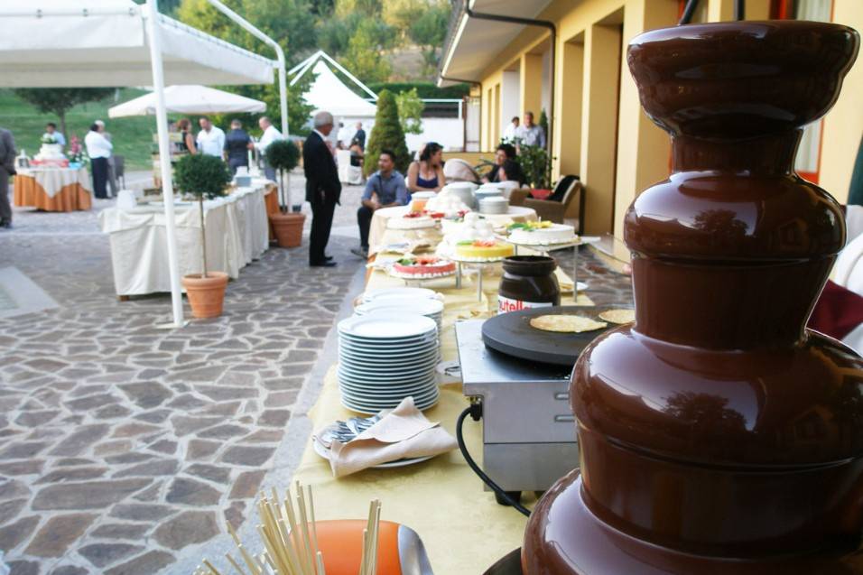 Fontana di cioccolato