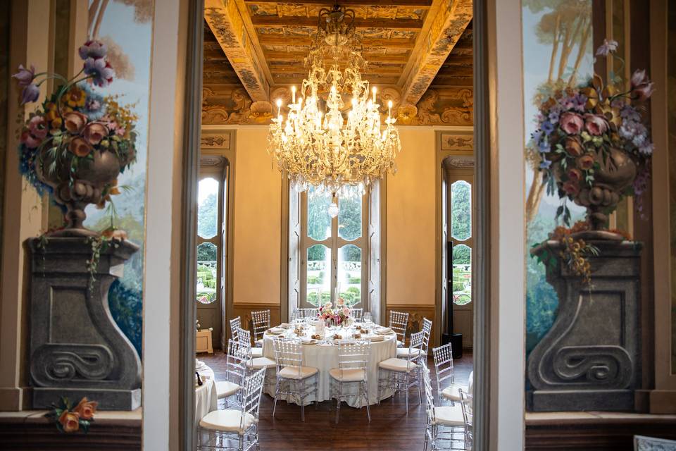Matrimonio in villa