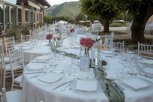 Cena esterna corte dei gelsi