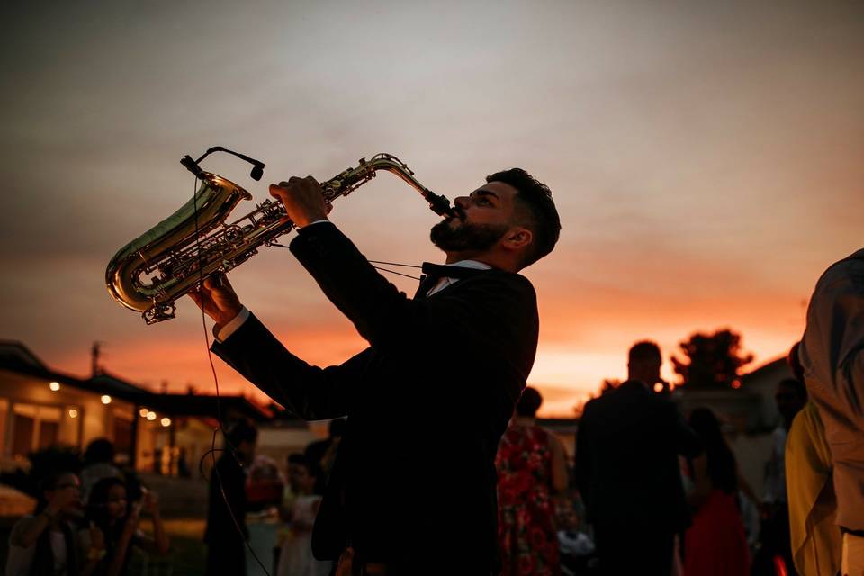 Wedding sax