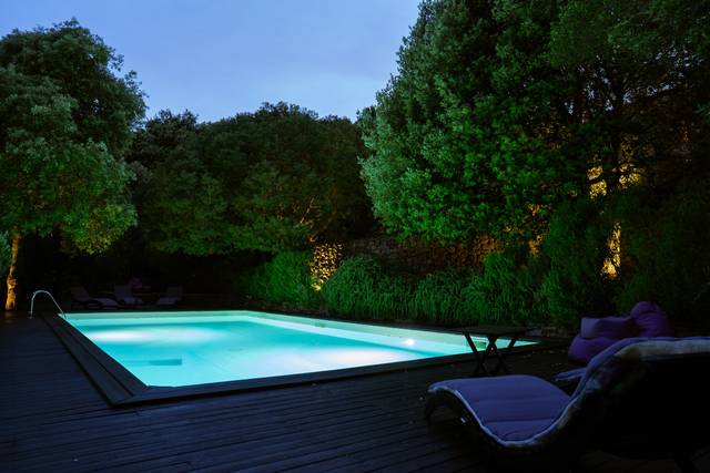 Piscina di sera
