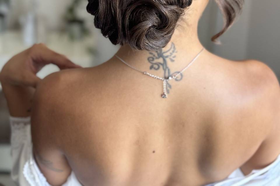 Elegant chignon