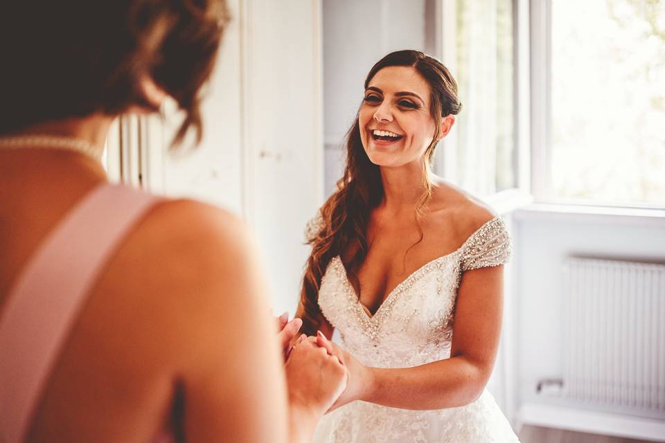 Preparazione sposa