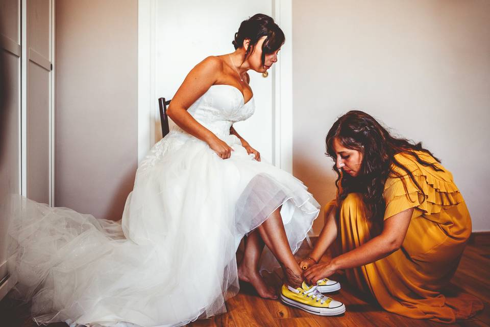 Preparativi sposa