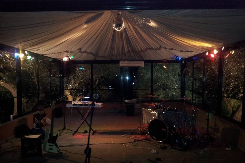 Allestimento palco