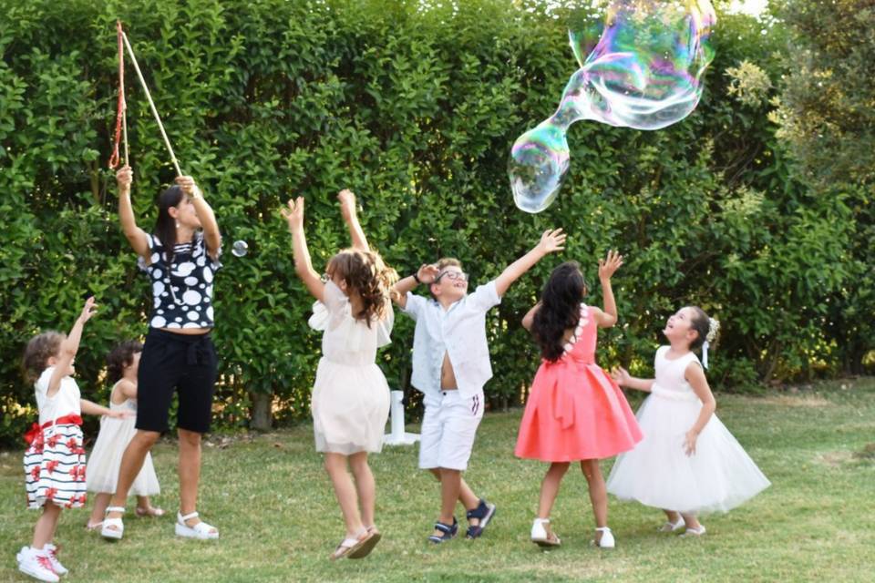 Kids corner con intratteniment