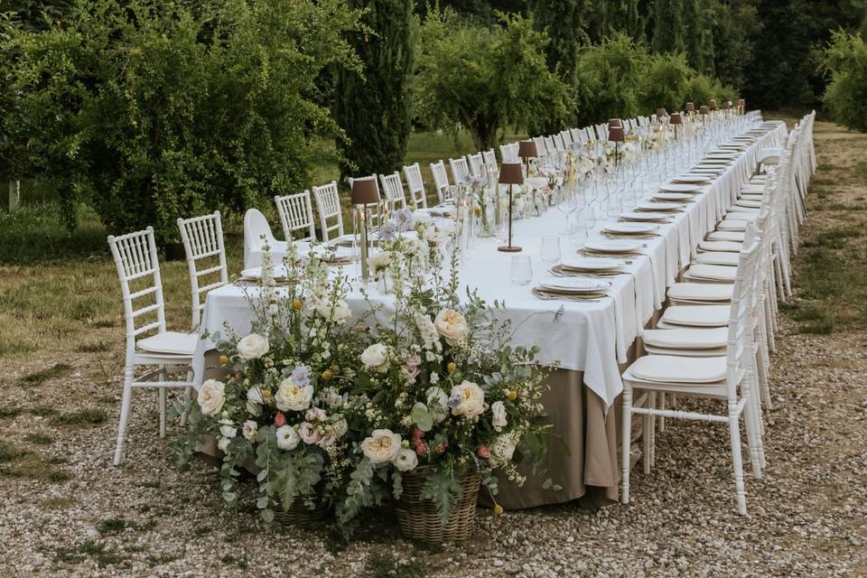 Cena nel viale