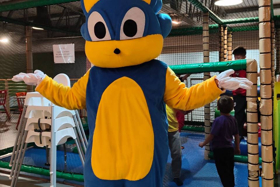 Sonic mascotte