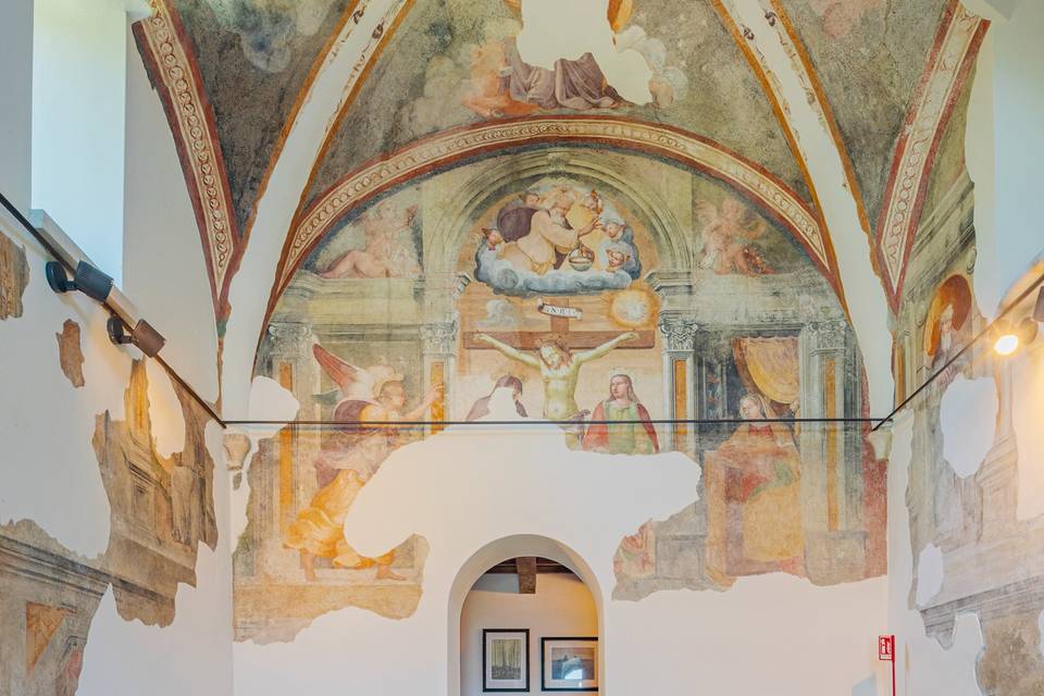 Salotto affrescato