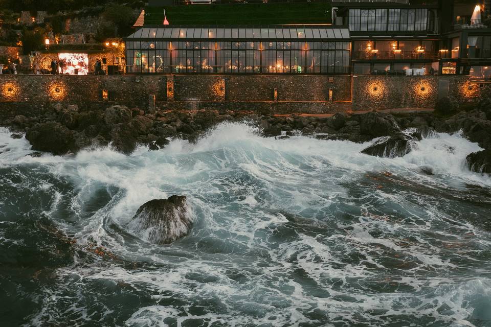 Il mare da spettacolo