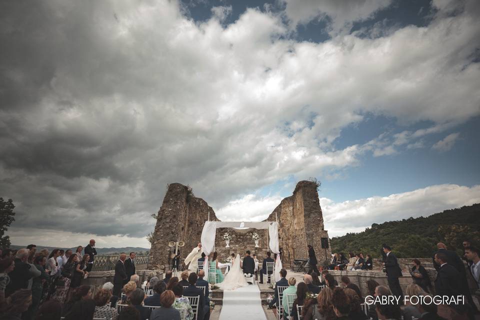 Chiesa matrimonio all'aperto